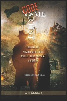 Paperback Code Name Artist: Fighting WWII without carrying a weapon [Large Print] Book