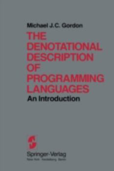 Paperback The Denotational Description of Programming Languages: An Introduction Book