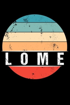 Paperback Lome: 100 Pages 6 'x 9' -Dot Graph Paper Journal Manuscript - Planner - Scratchbook - Diary Book