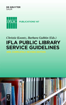 Hardcover IFLA Public Library Service Guidelines Book