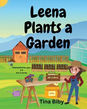 Paperback Leena Plants A Garden Book