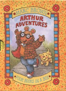 Hardcover Arthur Adventures - 4 Miniature Books in a Box Book