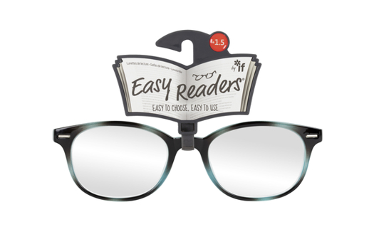 Misc. Easy Readers Round Blue and Black +1.5 Book