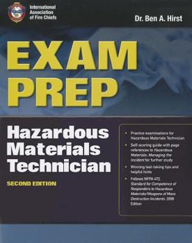 Paperback Exam Prep: Hazardous Materials Technician Book