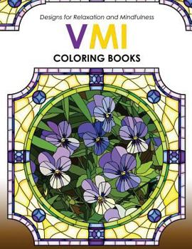 Paperback VMI Coloing Books: Design for Relaxation and Mindfulness Pattern Book