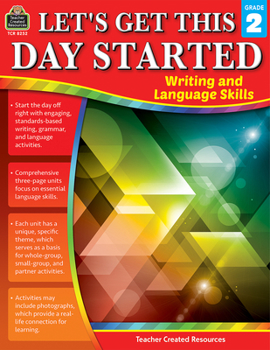 Paperback Let's Get This Day Started: Writing and Language Skills (Gr. 2) Book