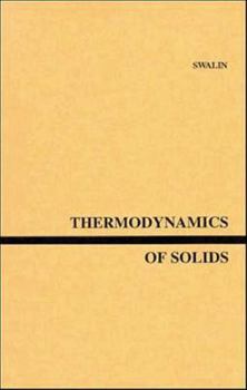 Hardcover Thermodynamics of Solids, 2nd Ed. Book