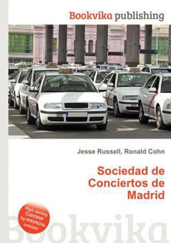 Paperback Sociedad de Conciertos de Madrid Book