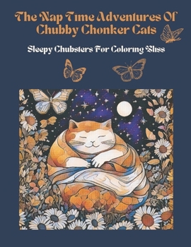 The Nap Time Adventures Of Chubby Chonker Cats “Sleepy Chubsters For Coloring Bliss”