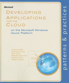 Paperback Developing Applications for the Cloud on the Microsoft Windows Azure Platform Book