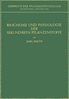 Paperback Biochemie Und Physiologie Der Sekundären Pflanzenstoffe [German] Book