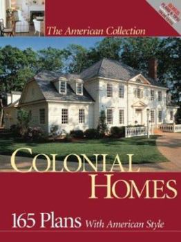 Paperback Colonial Homes: 165 Plans with American Style Book