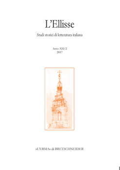 Paperback L'Ellisse, 12/2 - 2017: Studi Sulle Satire Di Ariosto [Italian] Book