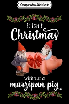 Paperback Composition Notebook: Eventyr Original Norwegian Christmas Marzipan Pig Holiday Journal/Notebook Blank Lined Ruled 6x9 100 Pages Book