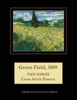 Green Field, 1889: Van Gogh Cross Stitch Pattern