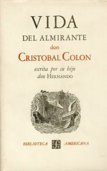 Hardcover Vida del Almirante Don Cristobal Colon, Escrita Por Su Hijo Don Hernando [Spanish] Book