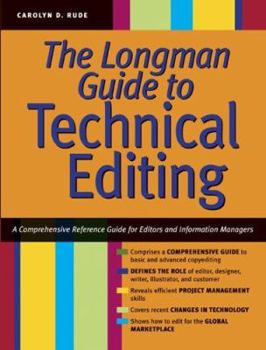 Paperback The Longman Guide to Technical Editing Book