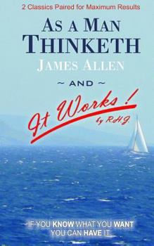 Paperback As A Man Thinketh and It Works Book