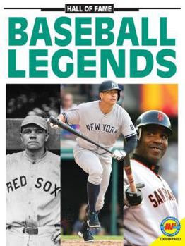 Library Binding Baseball Legends Book