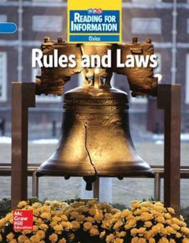 Hardcover Reading for Information, on Level Student Reader, Civics - Rules and Laws, Grade 2 Book