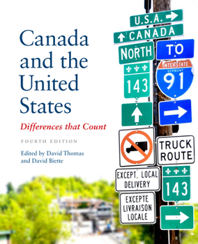 Paperback Canada and the United States: Differences That Count Book