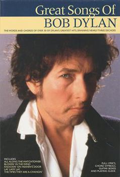 Paperback Great Songs of Bob Dylan Book