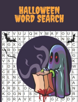 Halloween Word Search For Adults: Large Print Word Search Book For Adults Seniors, Word Search book gift With Key Solutions Pages (total 100 pages)