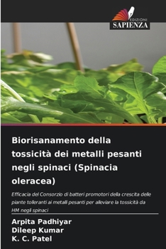 Biorisanamento della tossicità dei metalli pesanti negli spinaci (Spinacia oleracea) (Italian Edition)
