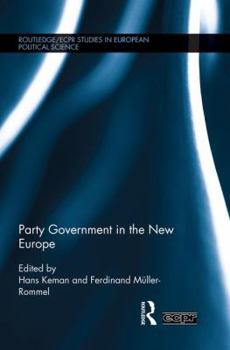 Paperback Party Government in the New Europe Book