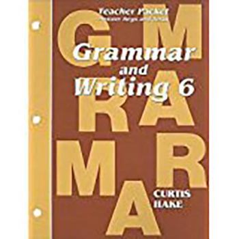 Paperback Saxon Grammar and Writing: Complete Homeschool Kit Grade 6 Book