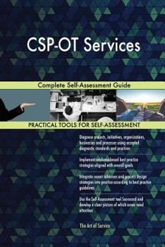 Paperback CSP-OT Services Complete Self-Assessment Guide Book