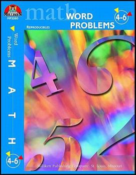 Paperback Word Problems - Grades 4-6 Book