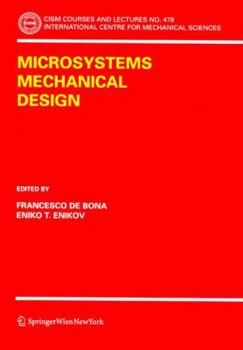 Paperback Microsystems Mechanical Design Book