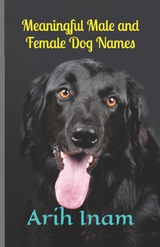 Paperback Meaningful Male and Female Dog Names Book