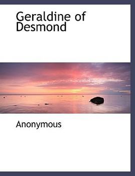 Paperback Geraldine of Desmond Book
