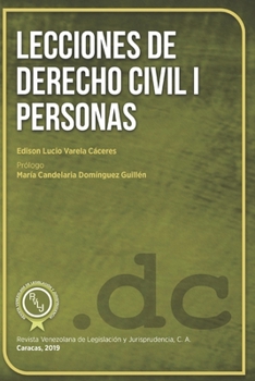 Paperback Lecciones de Derecho Civil I Personas [Spanish] Book