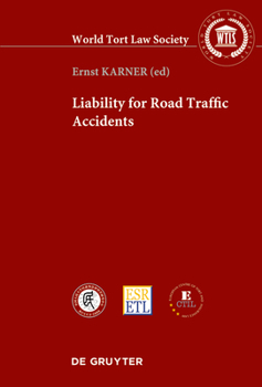 Hardcover Liability for Road Traffic Accidents Book