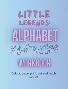 Paperback Little legends: Alphabet Worksheets Book