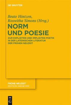 Hardcover Norm und Poesie [German] Book
