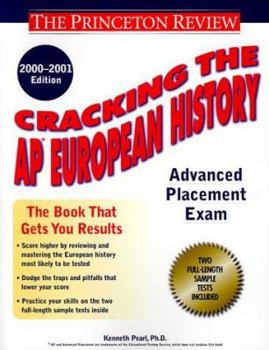 Paperback Cracking the AP European History Book