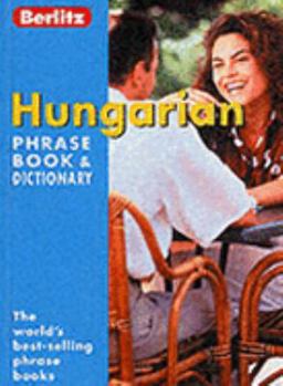 Paperback Berlitz Hungarian Phrase Book and Dictionary Book