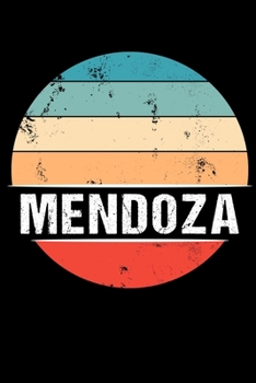 Mendoza: 100 Pages 6 'x 9' | College Ruled Paper Journal Manuscript • Planner • Scratchbook • Diary