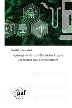 Paperback Hydrogène Vert et Électricité Propre [French] Book