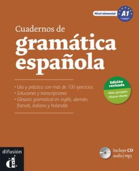 Paperback Cuadernos de gramática española A1 + CD: Cuadernos de gramática española A1 + CD (Spanish Edition) [Spanish] Book