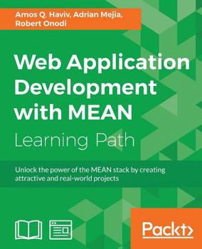 Paperback Web Application Development with MEAN Book