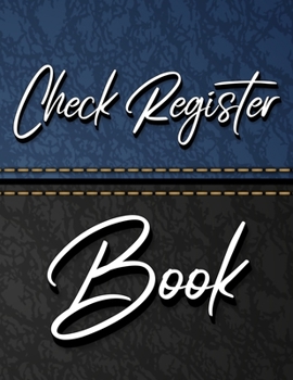 Paperback Check Register Book: 7 Column Payment Record, Record and Tracker Log Book, Personal Checking Account Balance Register, Checking Account Transaction Re [Large Print] Book