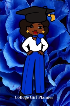 Paperback College Girl Planner Book