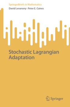 Paperback Stochastic Lagrangian Adaptation Book