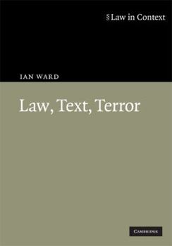 Hardcover Law, Text, Terror Book