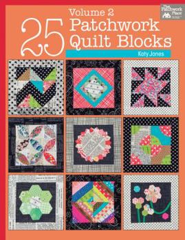 Paperback 25 Patchwork Quilt Blocks, Volume 2 Book